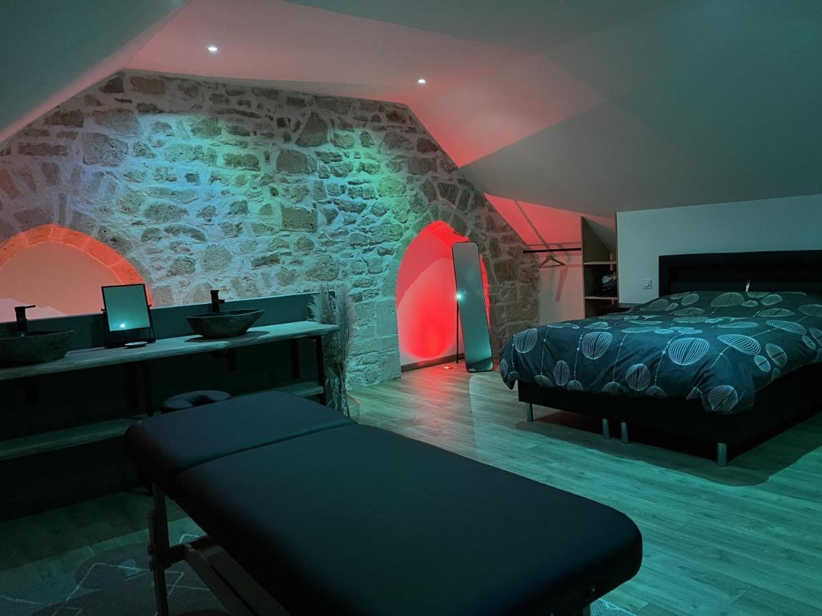 Ferienwohnung Appart Spa Privatif Laon Exterior foto