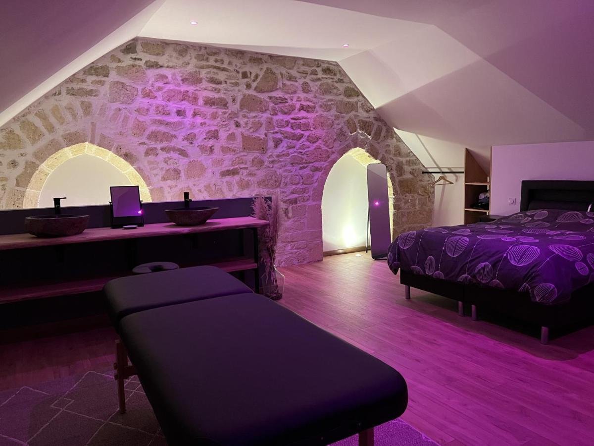Ferienwohnung Appart Spa Privatif Laon Exterior foto