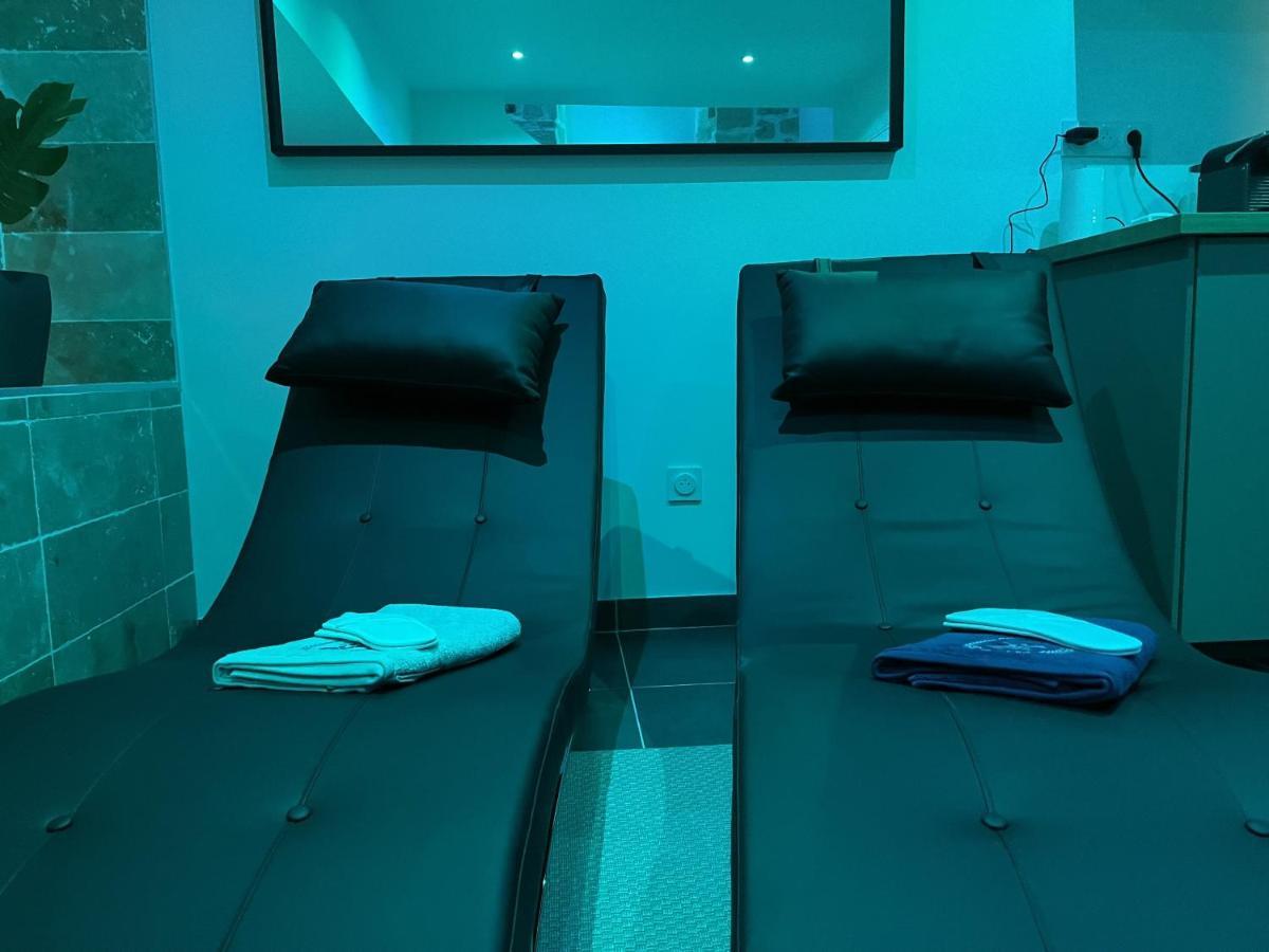 Ferienwohnung Appart Spa Privatif Laon Exterior foto